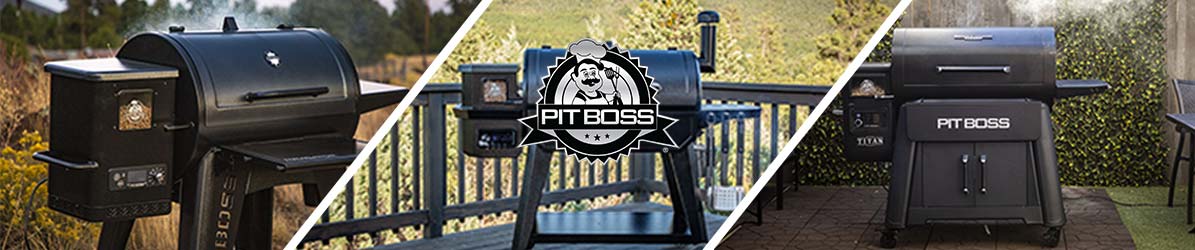 Bannière barbecues pellets Pit Boss