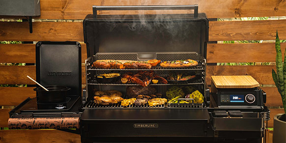 Barbecue pellets Pro, Ironwood et Timberline Traeger