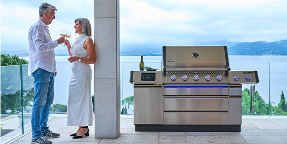 Bannie&egrave;re napol&eacute;on barbecue gaz