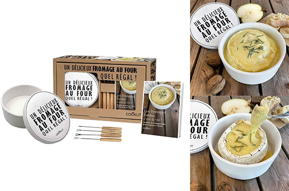 Contenu du coffret pour fromage fondu - Cookut