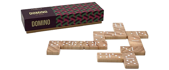 Jeu de domino en bois - Cookut