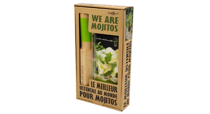 Coffret pour Mojito ustensiles + livre de recettes - Cookut