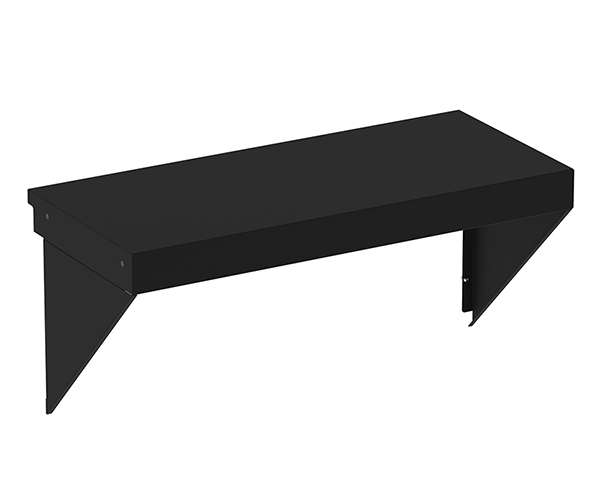 Comptoir bar en acier noir pour Modulo 80 cm ENO