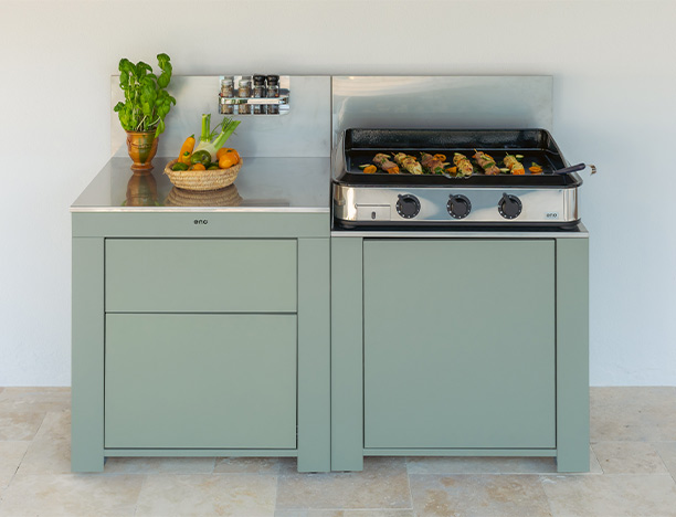 Modulo Sauge ENO plan de travail avec tiroirs