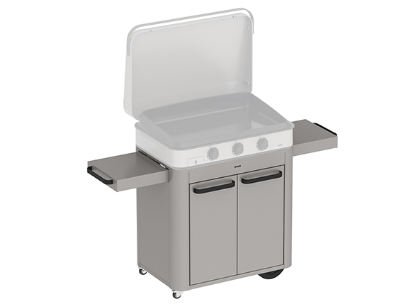 Chariot Enosign 80 en inox fermé inox - ENO