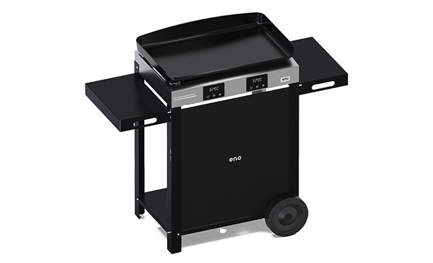 Plancha électrique sur chariot ENO Initial 65 avec tablettes