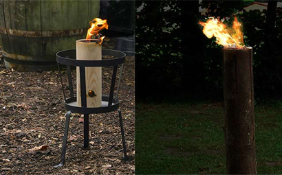Flambeau et torche Esschert Design