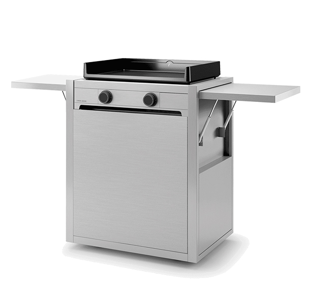 Chariot desserte inox pour plancha Modern 60 Forge Adour