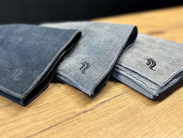 3 chiffons microfibre Grillfürst pour cuisine extérieure et barbecue