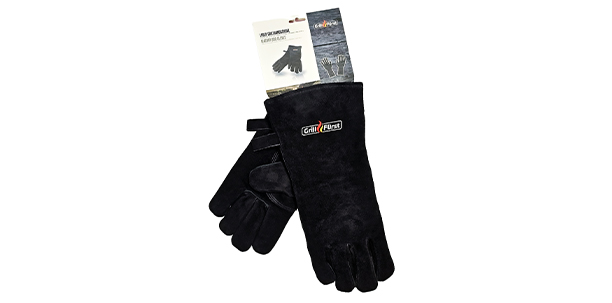 Gants barbecue en cuir Grillfürst
