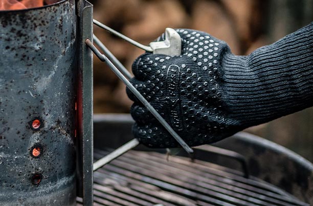 Gants de protection anti-chaleur Grillfürst