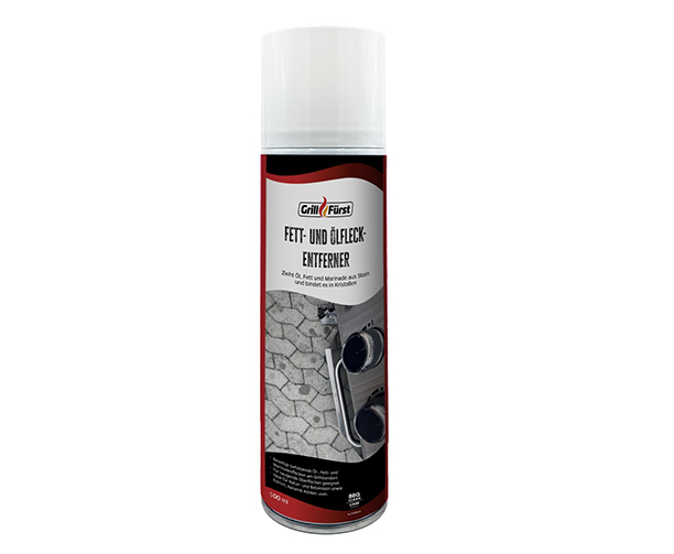 Spray détachant graisses et huile Grillfürst pour terrasse et sol
