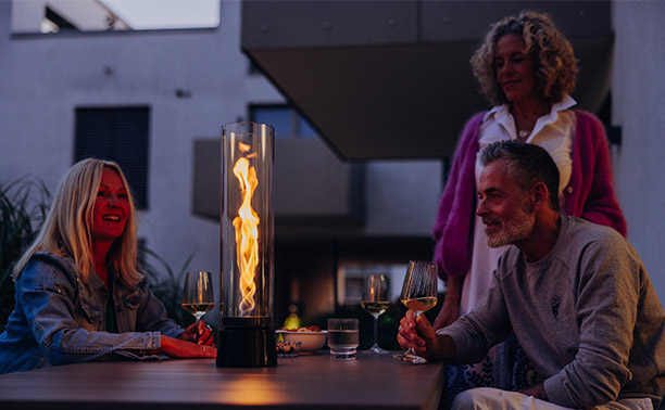 Lampe de table SPIN air 1200 à l'extérieur