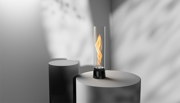 Lampe de table SPIN air 1200 noir émail