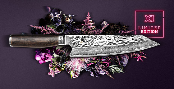 Visuel de l'édition limité des couteaux Kai Shun Premier Tim Mälzer
