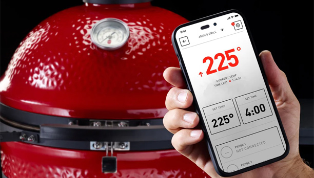 Connexion Wi-Fi avec smartphone avec le kamado Konnected Joe