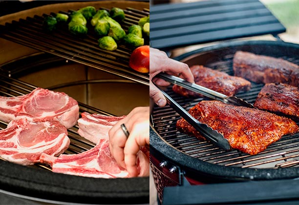 Cuisson sur le Classic Joe 1