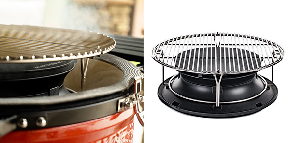 Zoom sur le SloRoller Kamado Joe Big Joe II