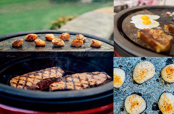 Idées de cuissons sur la pierre ollaire Classic Joe Kamado Joe
