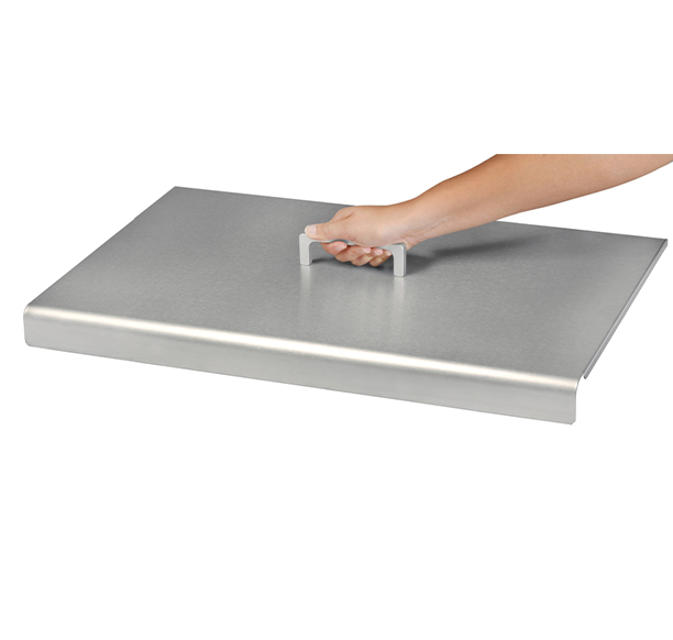 Couvercle plancha Design et K Krampouz en inox