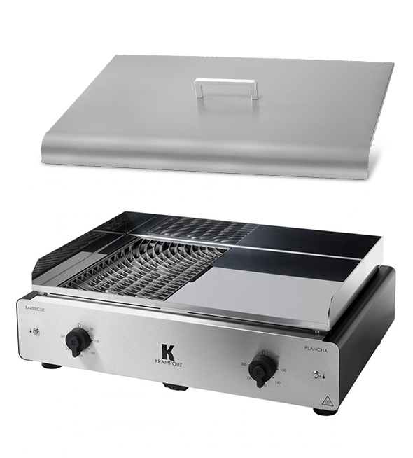 Capot de protection Barbecue Plancha Krampouz Duo K Electrique