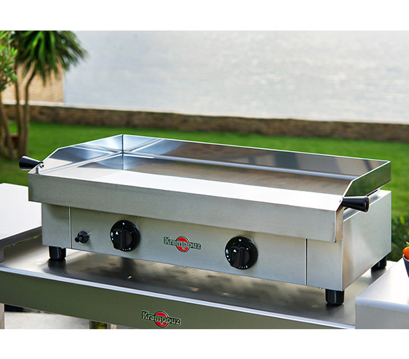 Entretien et protection d'une plancha inox Saveur 2 cuissons Krampouz