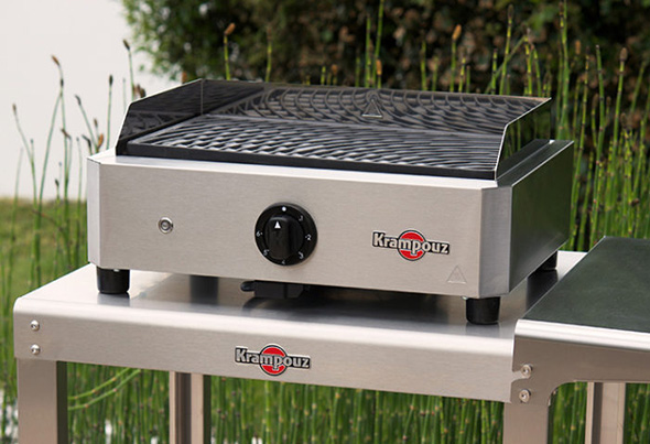 Grille en fonte Barbecue Mythic électrique Krampouz