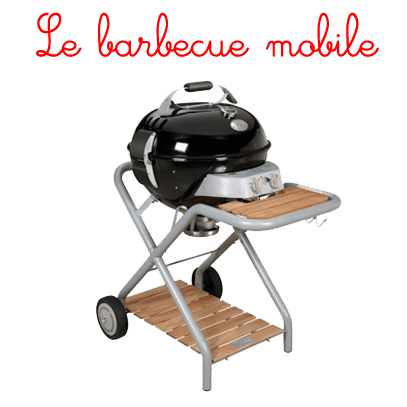 le barbecue gaz mobile