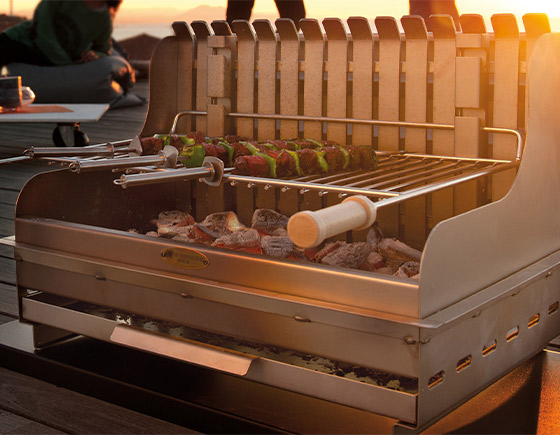 Barbecue Montory Inox Le Marquier Ambiance