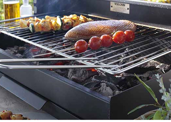 Barbecue Charbon Vulcain 61 x 33 cm Goût Fumé