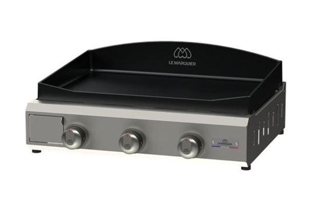 Plancha gaz Amalia Pro 360 inox Le Marquier
