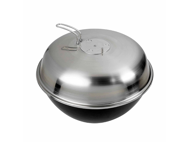 Barbecue charbon 54 cm encastrable en inox Martinsen