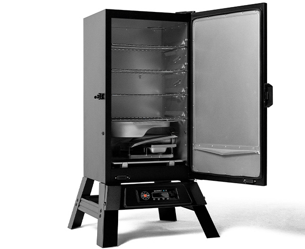 Fumoir électrique Masterbuilt WiFi 710 ouvert