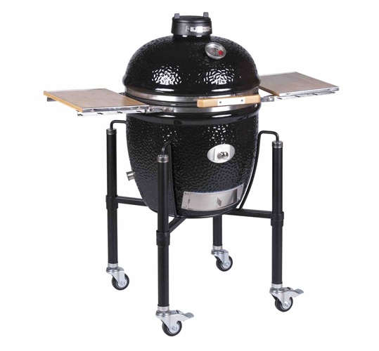 Barbecue Céramique Monolith Classic Pro 2.0 Noir sur chariot