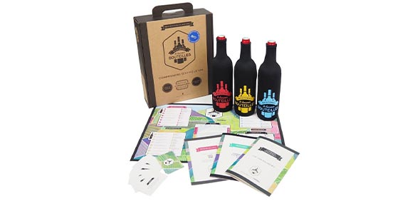 Coffret 3 bouteilles de vins rouge BIO Mystères et Bonnes Bouteilles