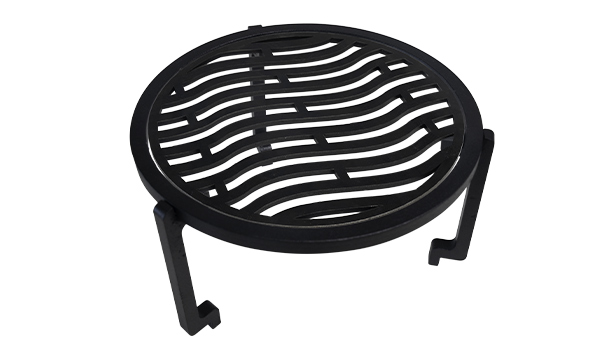 Grille surélevée en acier massif pour plancha Kettle 47 et 57 cm