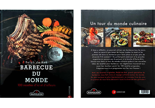 Livre de 100 recettes du monde pour barbecue - Napoleon