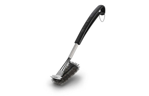 Triple brosse 58 cm en inox Napoleon