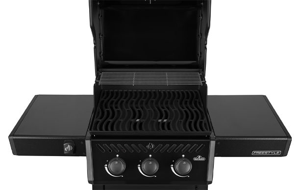 Zooms sur la surface de cuisson Freestyle 365 noir