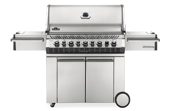 Barbecue gaz Napoléon Prestige PRO 665 vue de face