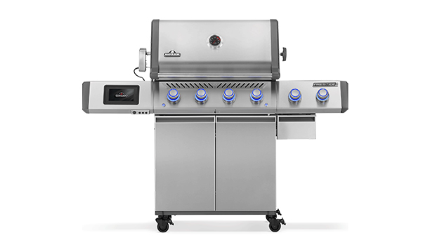Barbecue gaz Napoléon Prestige PRO 500 inox connecté