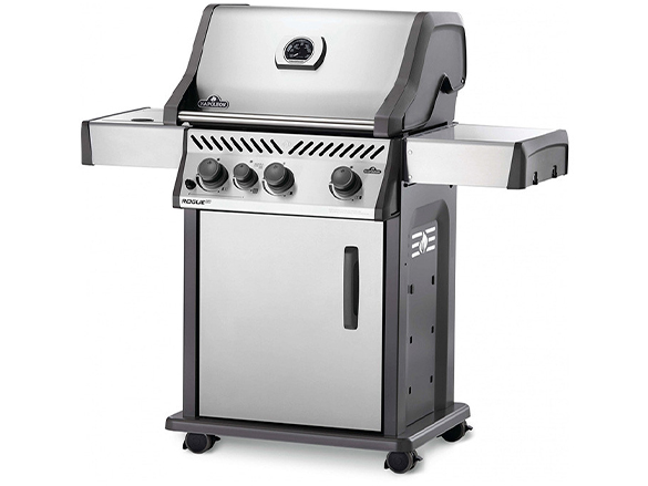 Barbecue inox Rogue XT 425 vue latérale