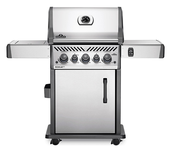 Barbecue Rogue SE 425 inox Napoléon vue face