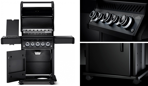 Barbecue Rogue SE Phantom ouvert