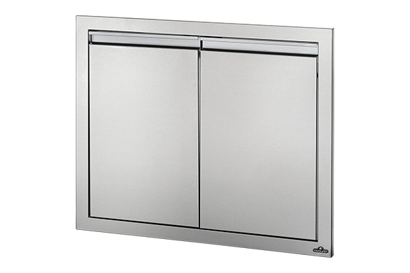 2 portes en inox pour cuisine extérieure de Napoleon