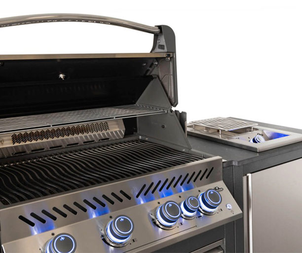 Grille de cuisson et réchaud latéral Oasis Compact Prestige PRO 500 Napoléon