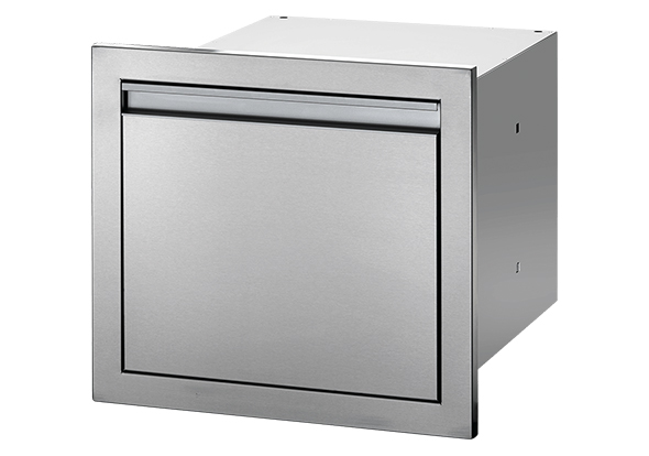 Tiroir simple en inox pour cuisine outdoor Napoleon