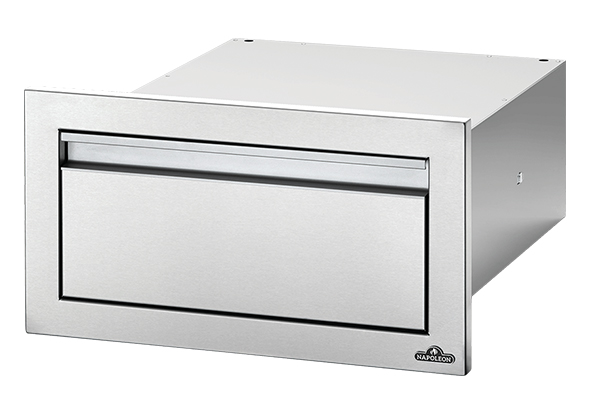 Tiroir simple en inox pour cuisine outdoor Napoleon