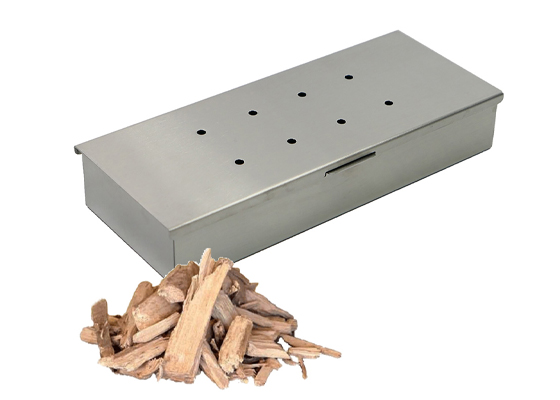 Boite fumage Inox Nordic Flame + Copeaux de bois