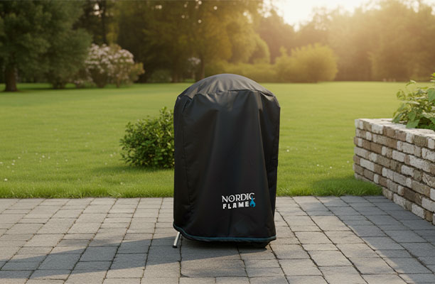 Housse barbecue 47 cm Nordic Flamme lifestyle